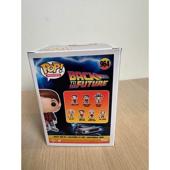 Funko Pop #964 Back To The Future Marty with Nike Mags - NEW - Picture 3 of 5